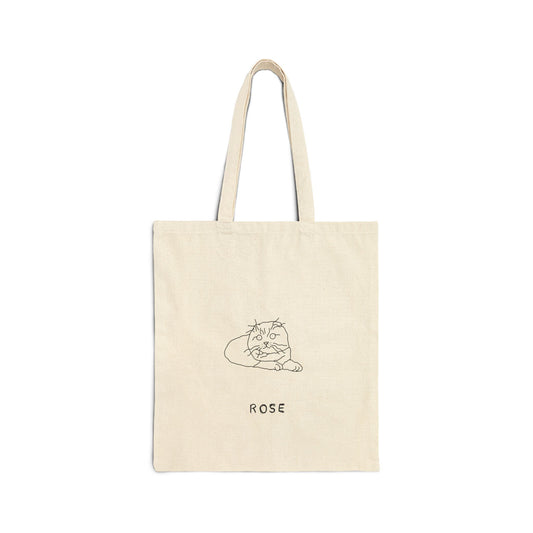 Personalized Funny Doodle Tote Bag