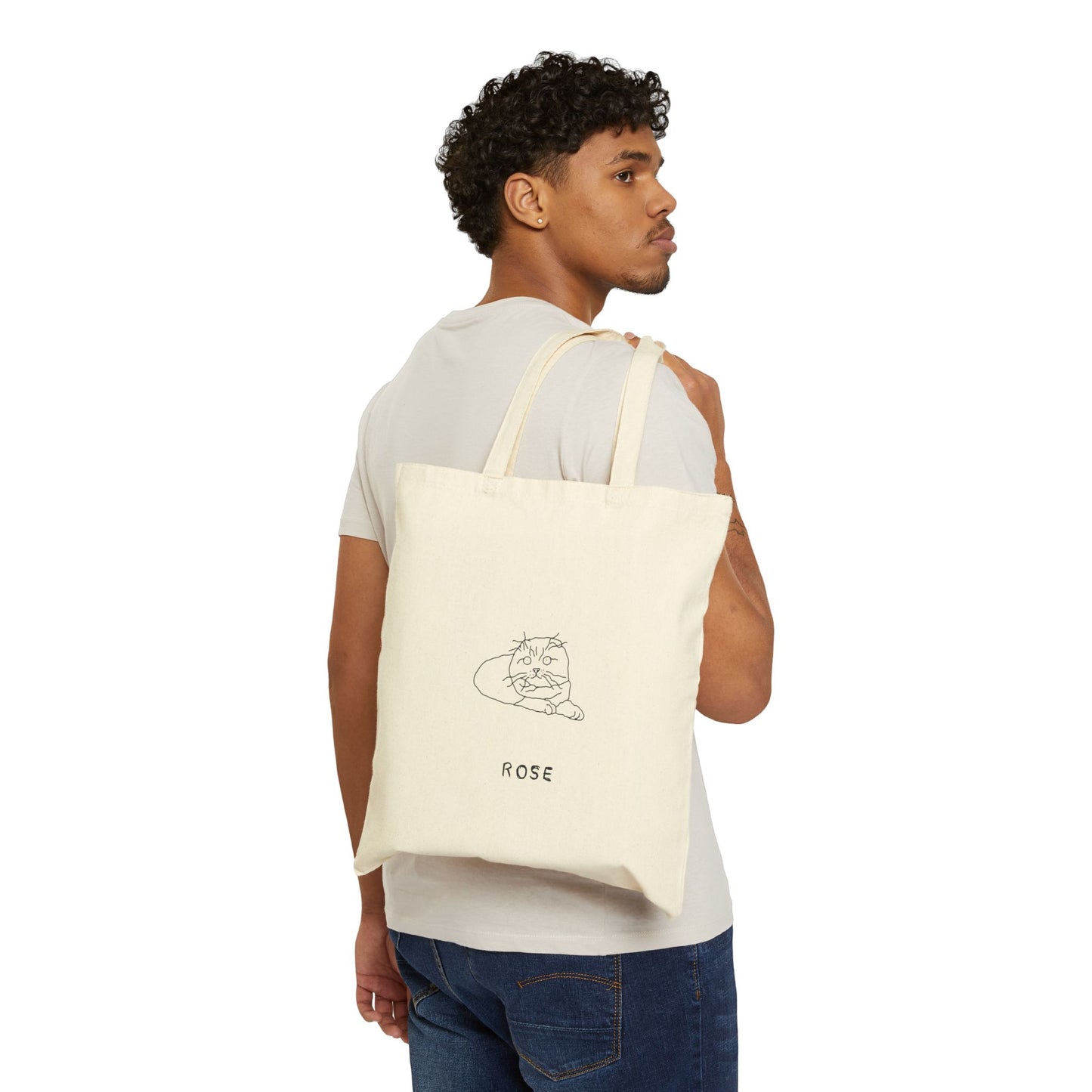 Personalized Funny Doodle Tote Bag