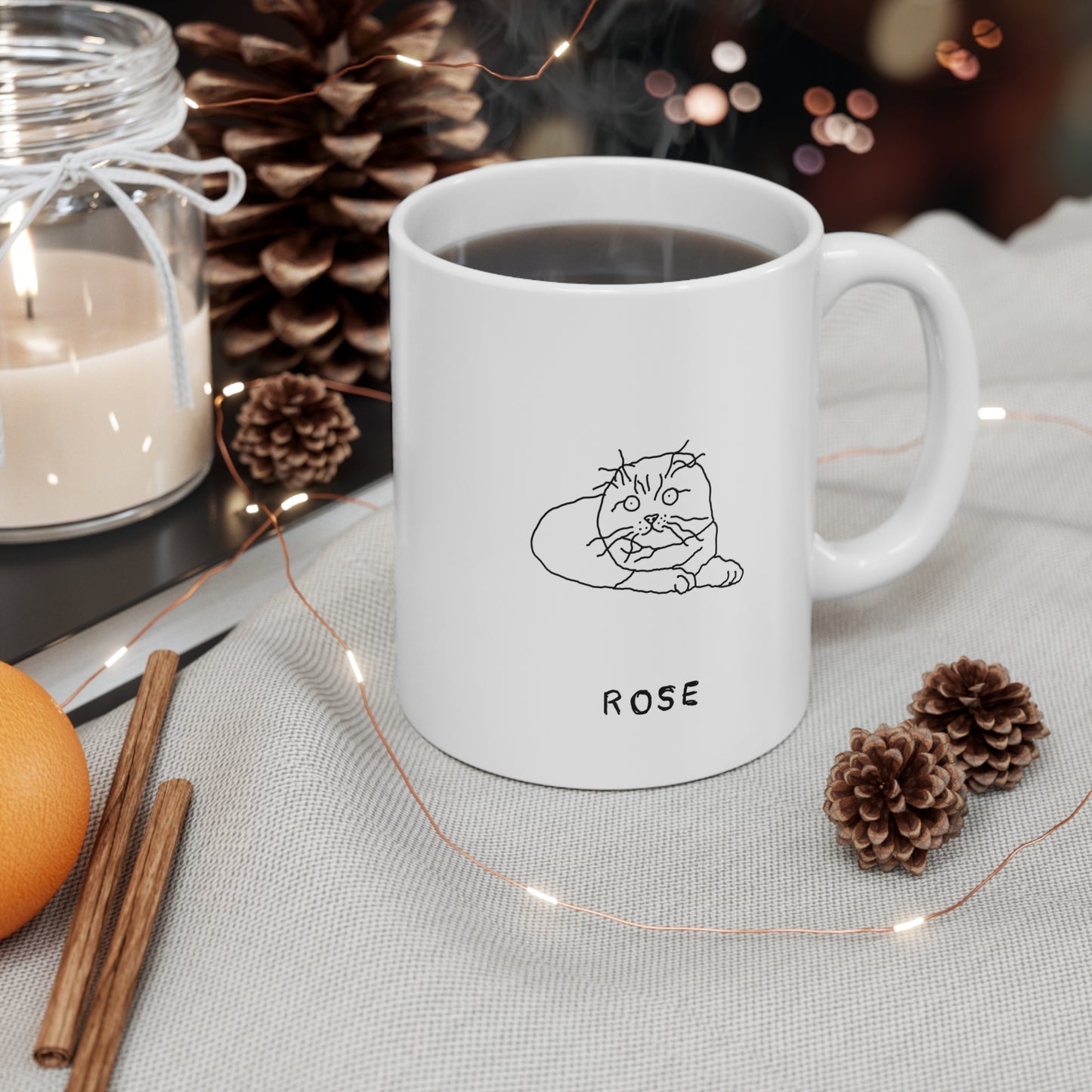 Personalized Funny Doodle Mugs